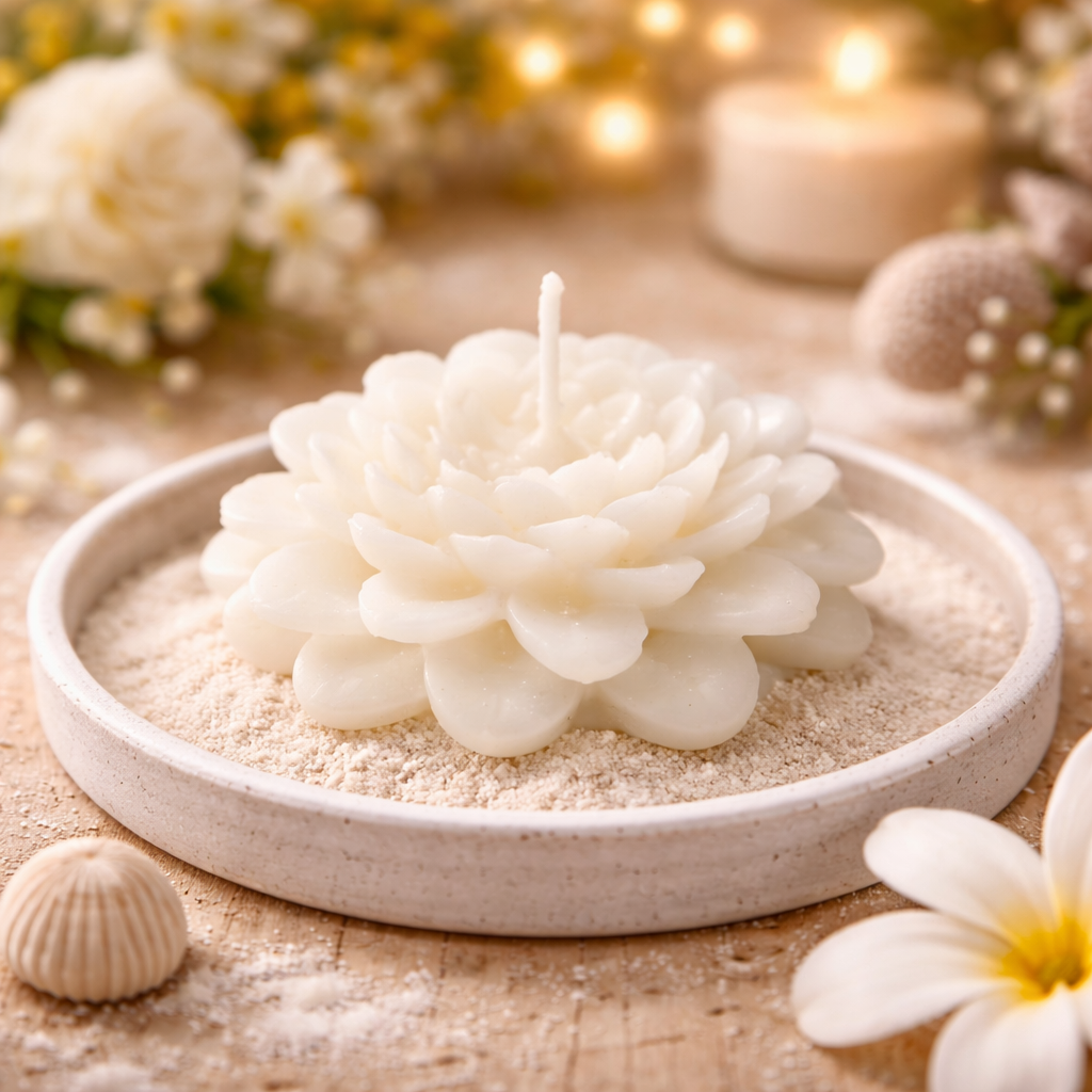 Beyaz Lotus Mum