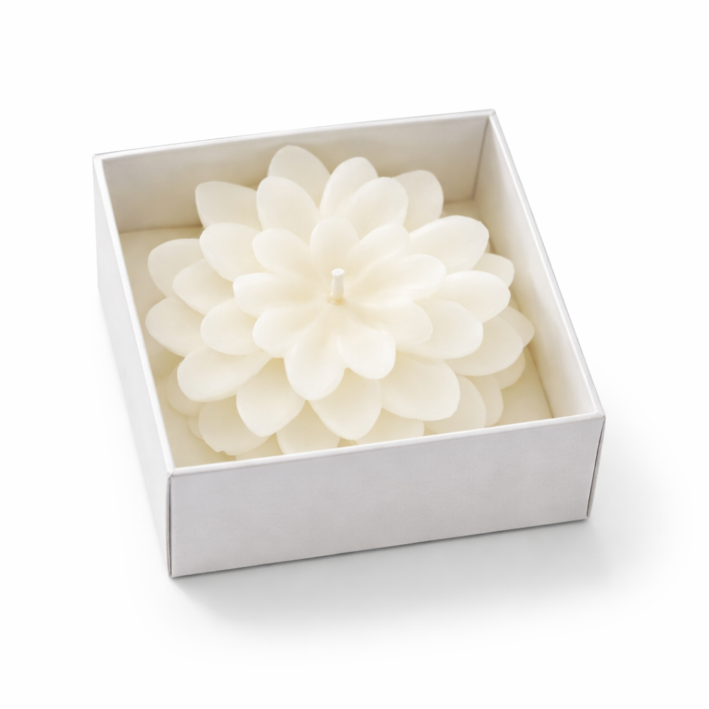 Beyaz Lotus Mum Beyaz Lotus Mum - Görsel 2