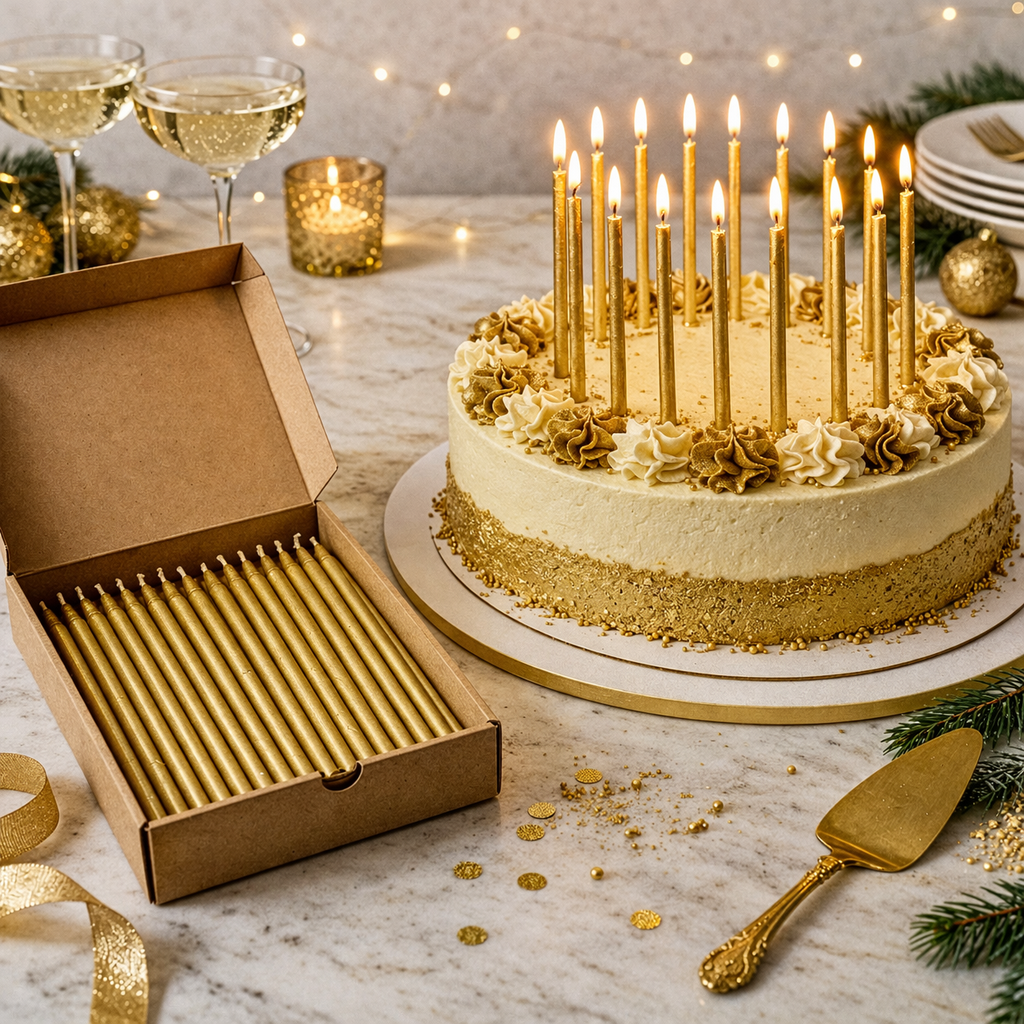 20 cm Gold Parti Mum